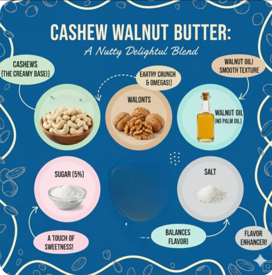 Cashew Walnut Butter (250 gm) - Image 2